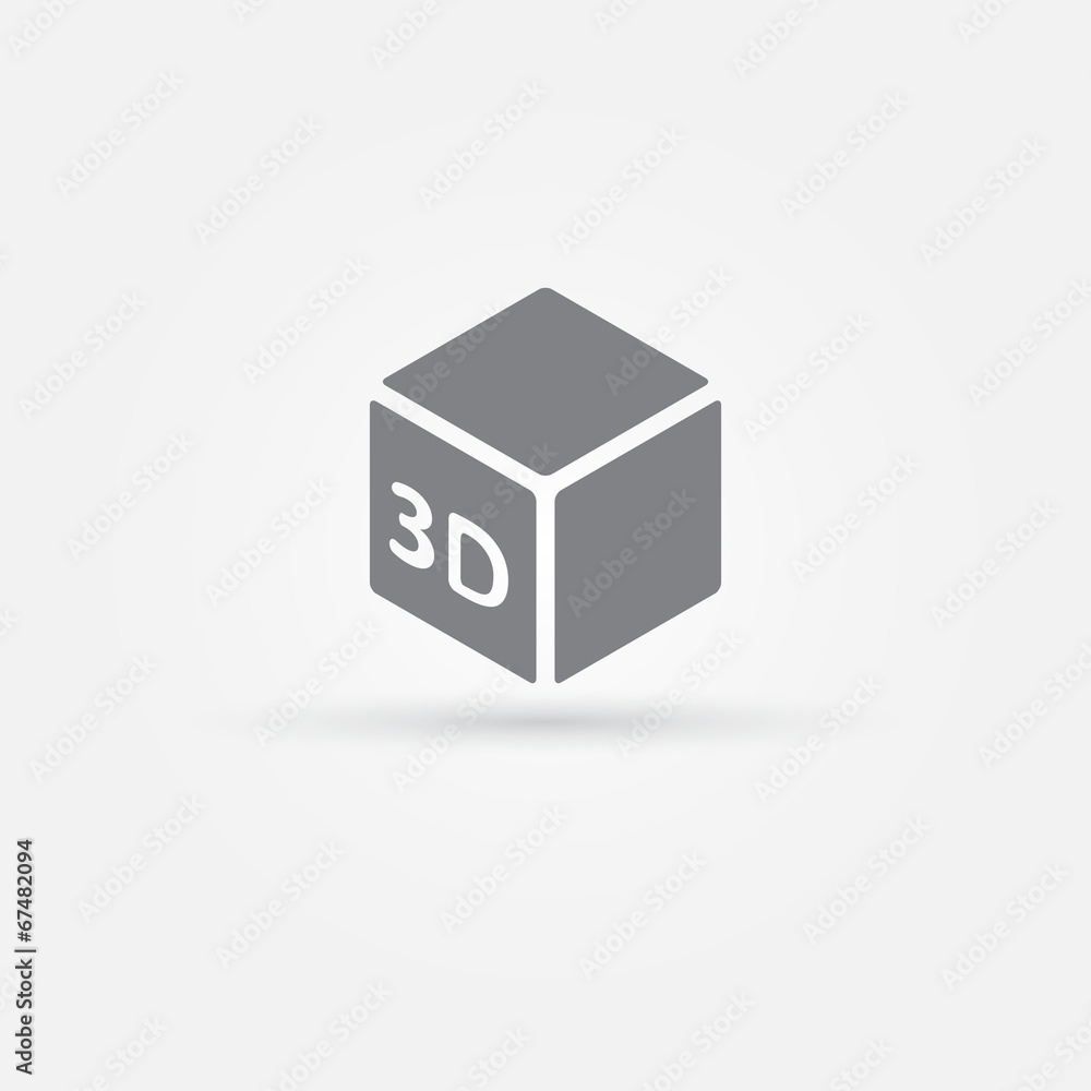 3D Print vector icon 3D Print vector icon