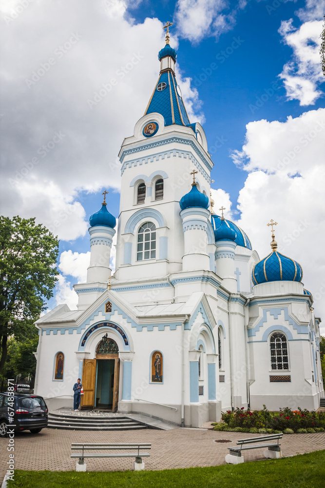 St. Simeon and St. Anna orthodox cathedral in Jelgava, Latvia St. Simeon and St. Anna orthodox cathedral in Jelgava, Latvia