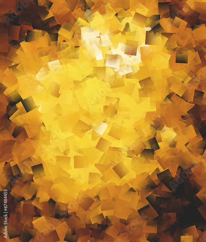 Abstract square brushes in golden spectrum