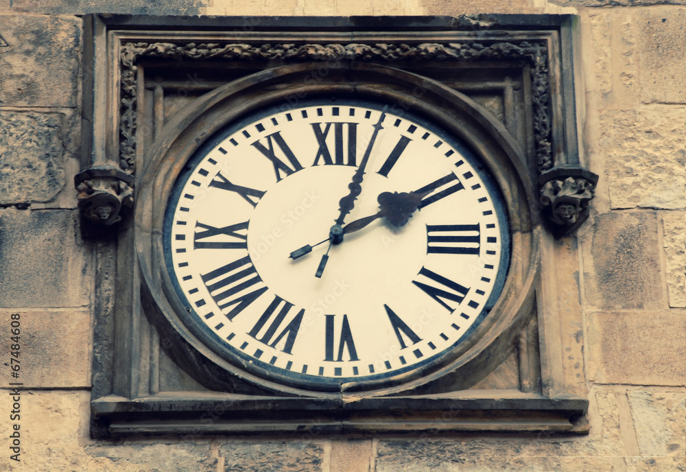 Medieval clock in Prague