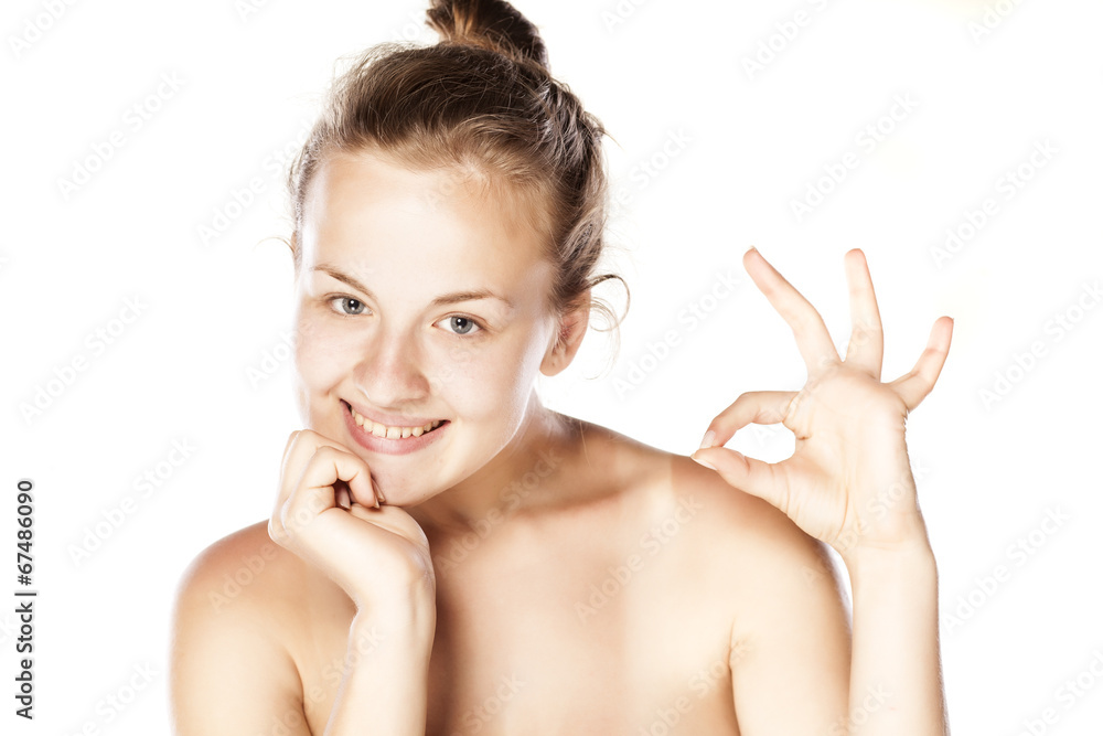 beautiful blonde with a delicious gesticulation beautiful blonde with a delicious gesticulation