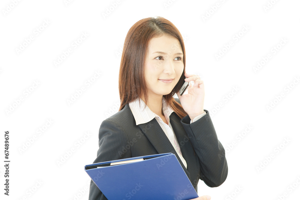 笑顔の女性 笑顔の女性
