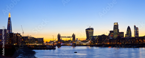 London Skyline Panoramic