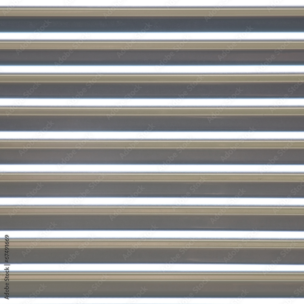 Obraz premium white Corrugated metal texture surface