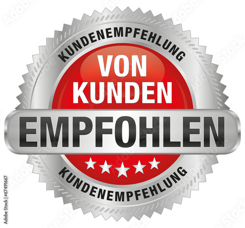 Von Kunden empfohlen - Kundenempfehlung