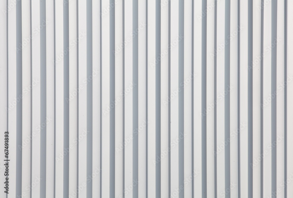 white Corrugated metal texture surface white Corrugated metal texture surface