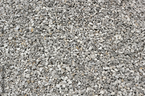 A lot of broken natural stones