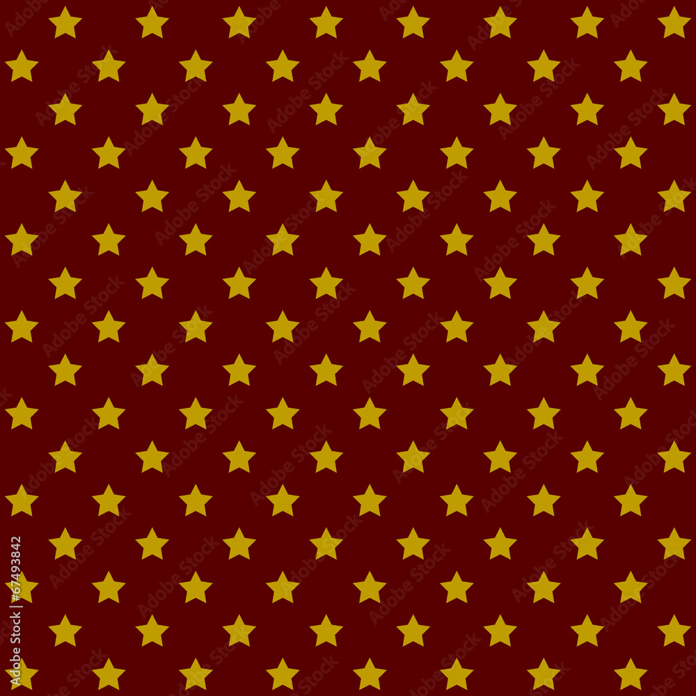 Seamless Stars Pattern in Retro Red. Vector Seamless Stars Pattern in Retro Red. Vector