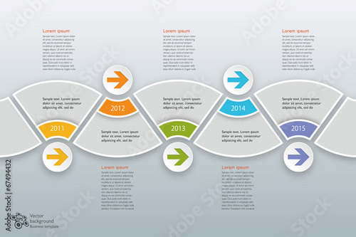 Infographics Background Company History