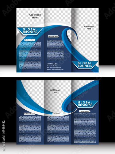 Tri Fold Global Business Brochure