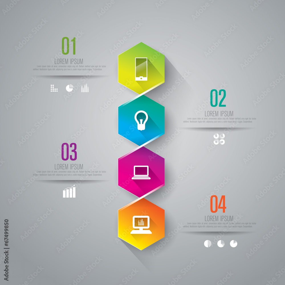Infographics vector design template. Infographics vector design template.