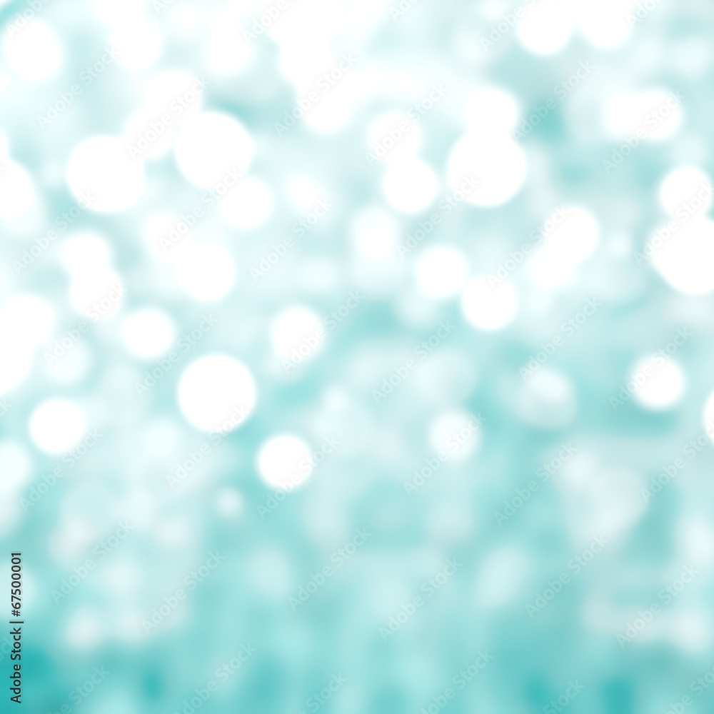 Abstract background with bokeh de focused lights and shadow gree