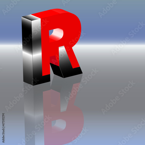 R metall rot