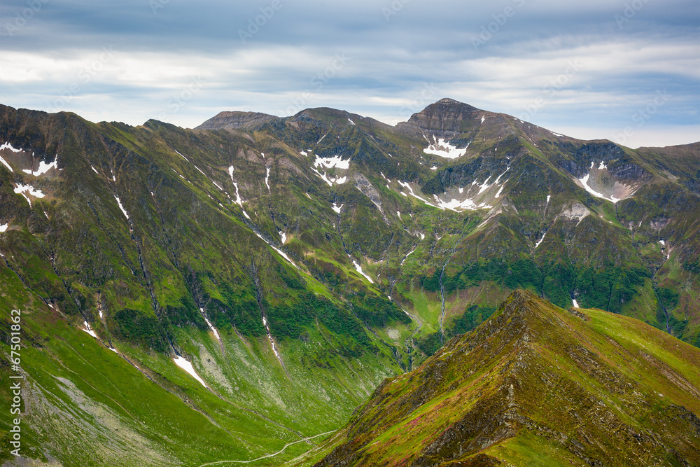 Fototapeta premium Fagaras mountains in Romania