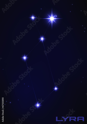 Lyra constellation