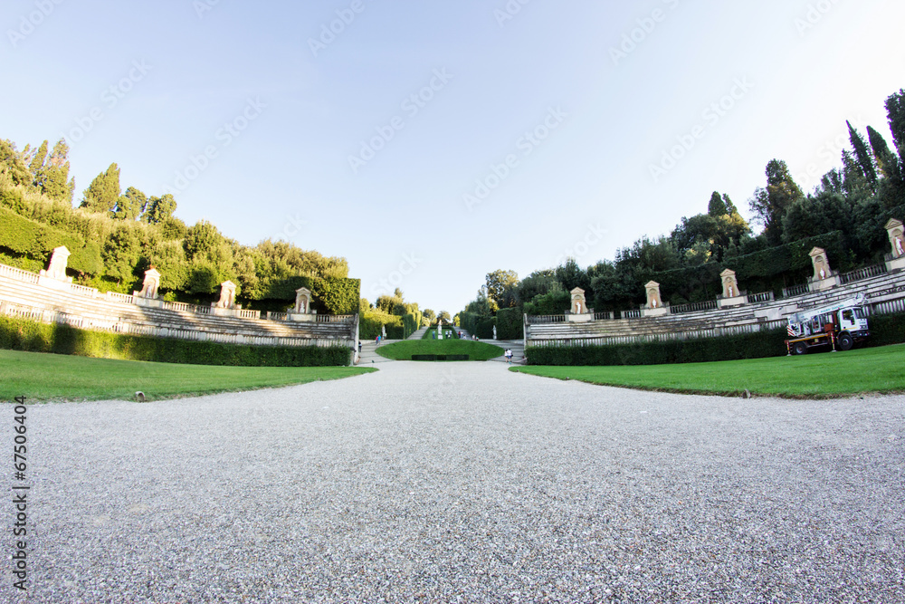 Fototapeta premium Boboli Garden in Florence, Italy