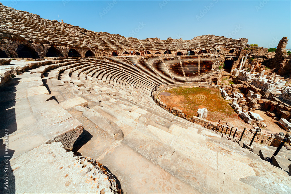Ancient Side Amphitheatre