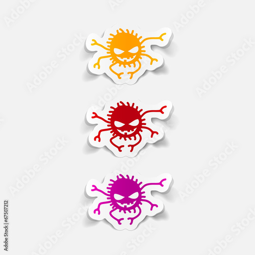 realistic design element: spider