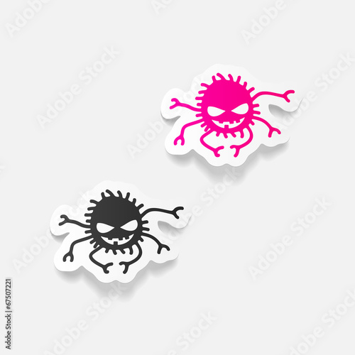 realistic design element: spider
