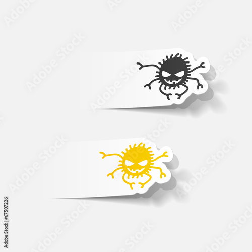 realistic design element: spider