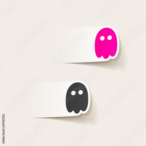 realistic design element: ghost