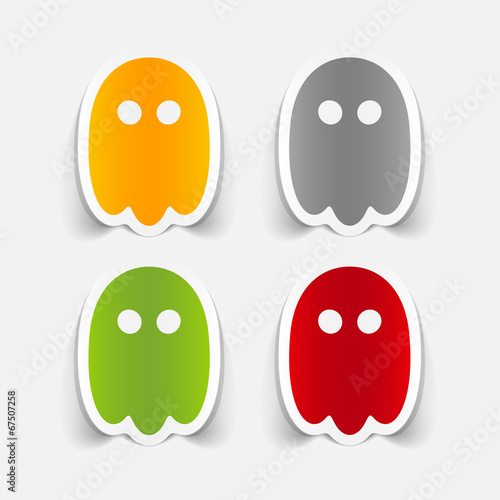 realistic design element: ghost