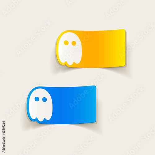 realistic design element: ghost