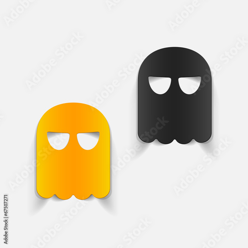 realistic design element: ghost