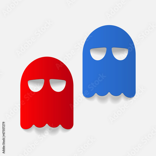 realistic design element: ghost