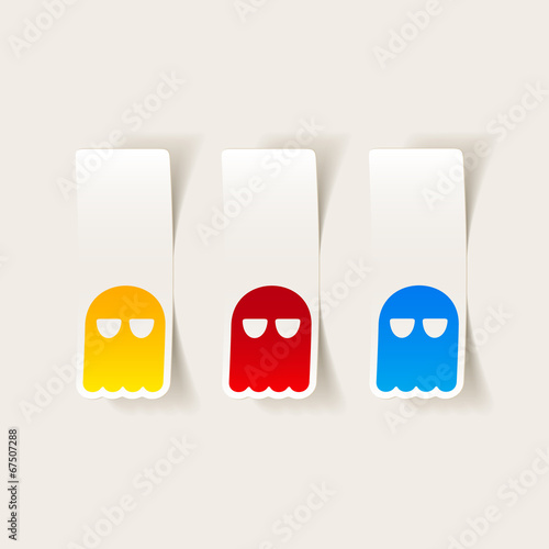 realistic design element: ghost