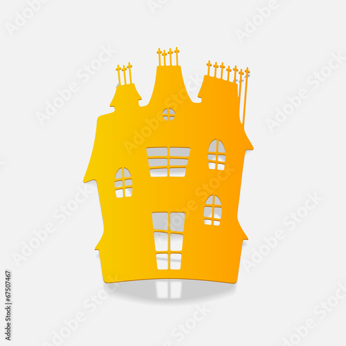 realistic design element: house