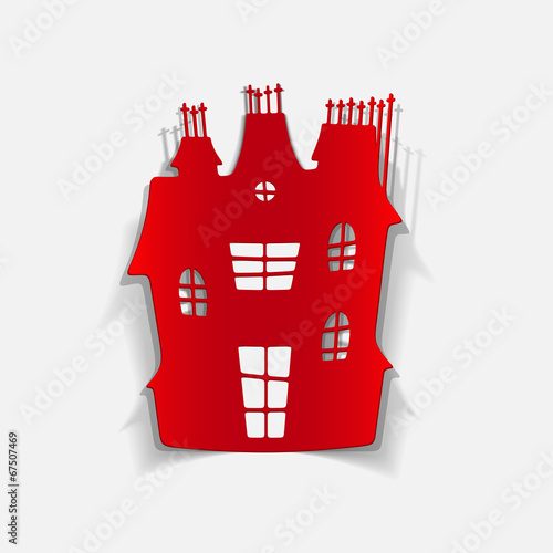 realistic design element: house