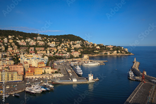 Harbor in Nice, France