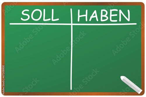 Soll Haben Tafel  #140714-svg04
