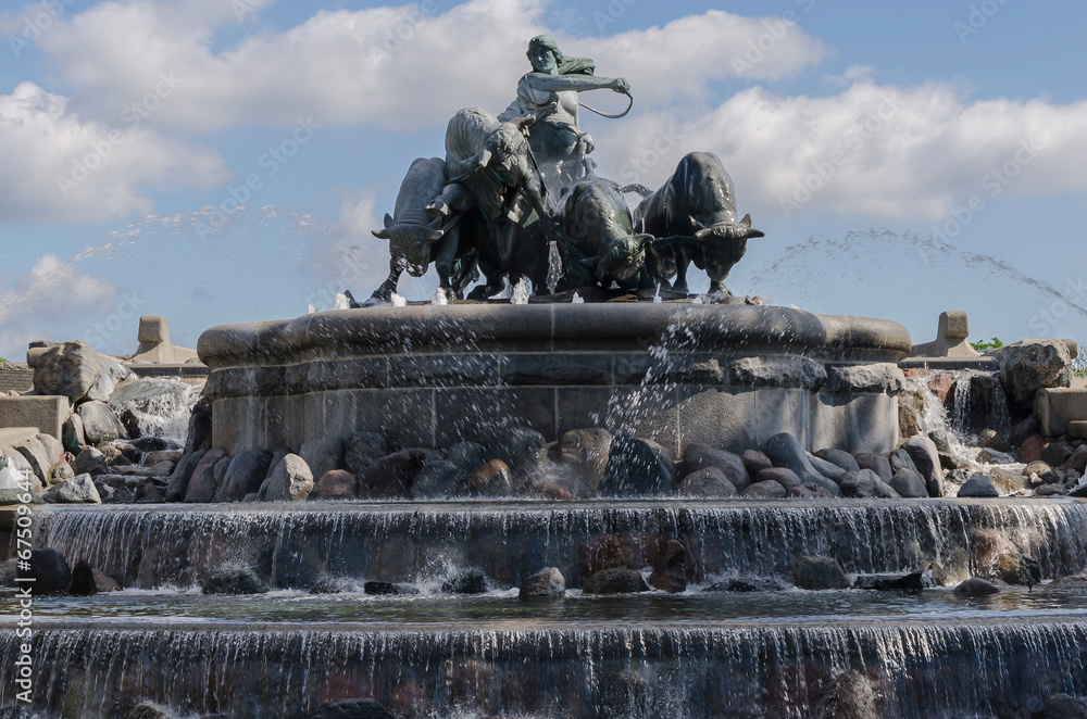 Gefion fountain