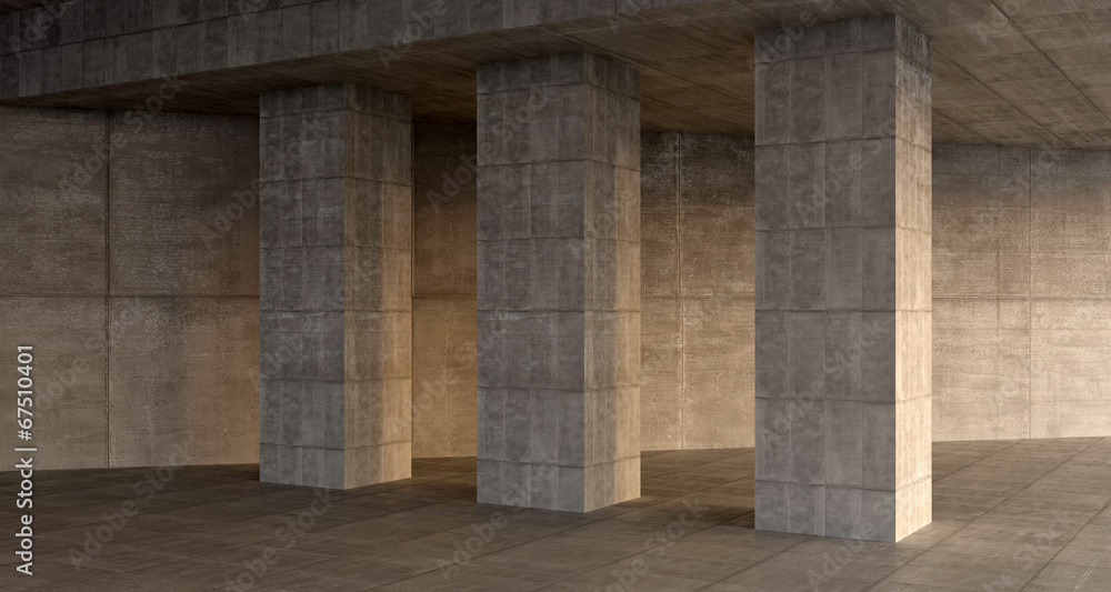 dark blank interior scene concrete wall dark blank interior scene concrete wall