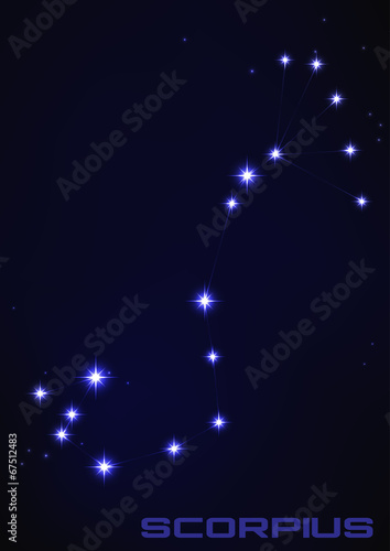 Scorpius constellation © pecorb