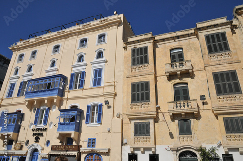 Malta, the picturesque city of Valetta photo