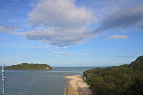 Beautiful tropical island  beach landscape