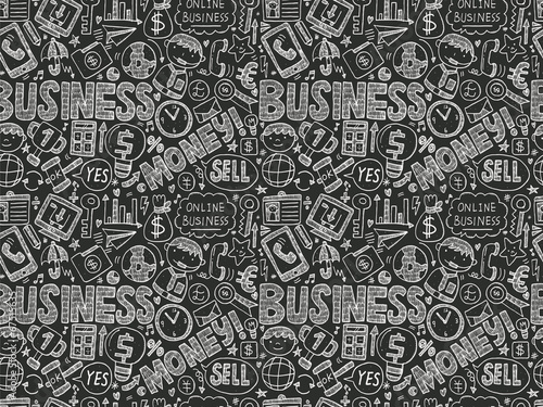 doodle business seamless