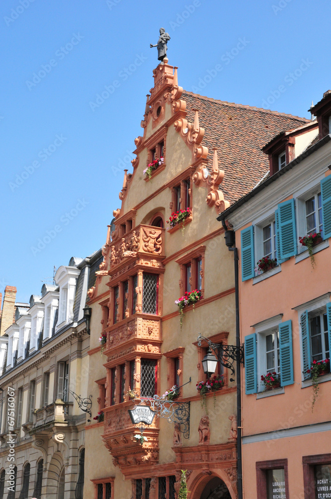Haut Rhin, the picturesque city of Colmar in Alsace