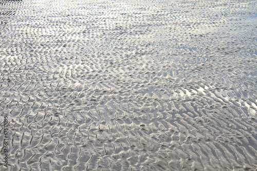 Beach sand waves warm texture