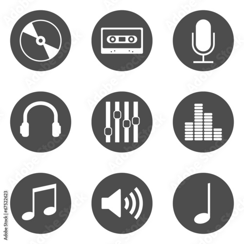 Musik Piktogramme