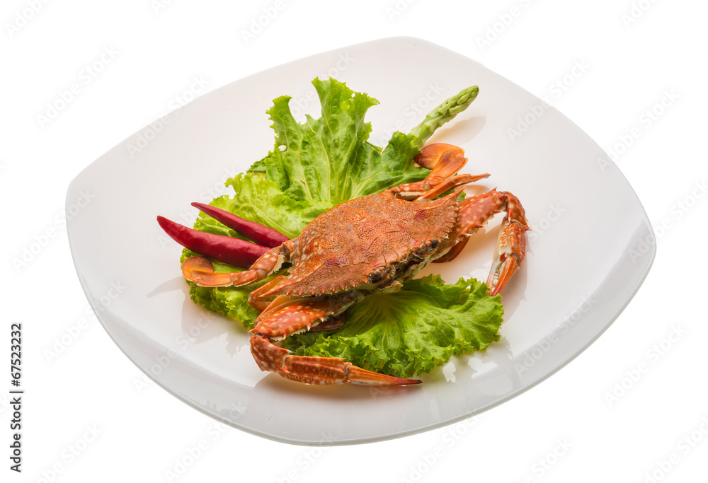 Boiled crab Boiled crab