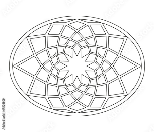 Michelangelo Buonarroti star design for Campidoglio town square