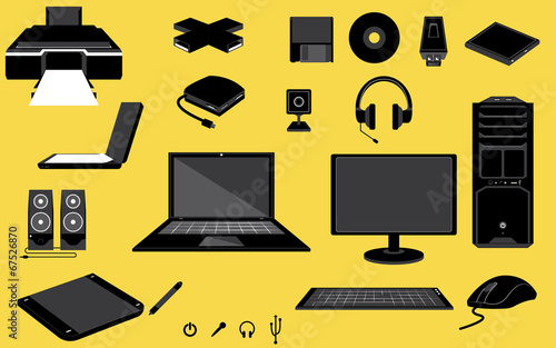 Set of Computer Icons