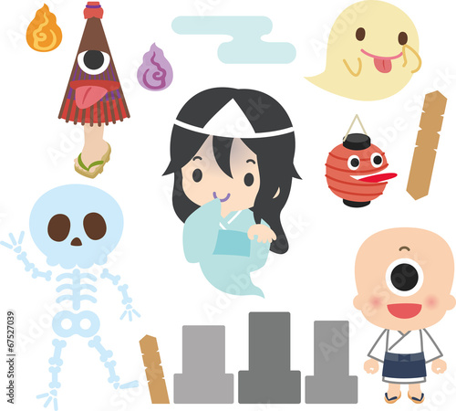 日本のお化けと妖怪