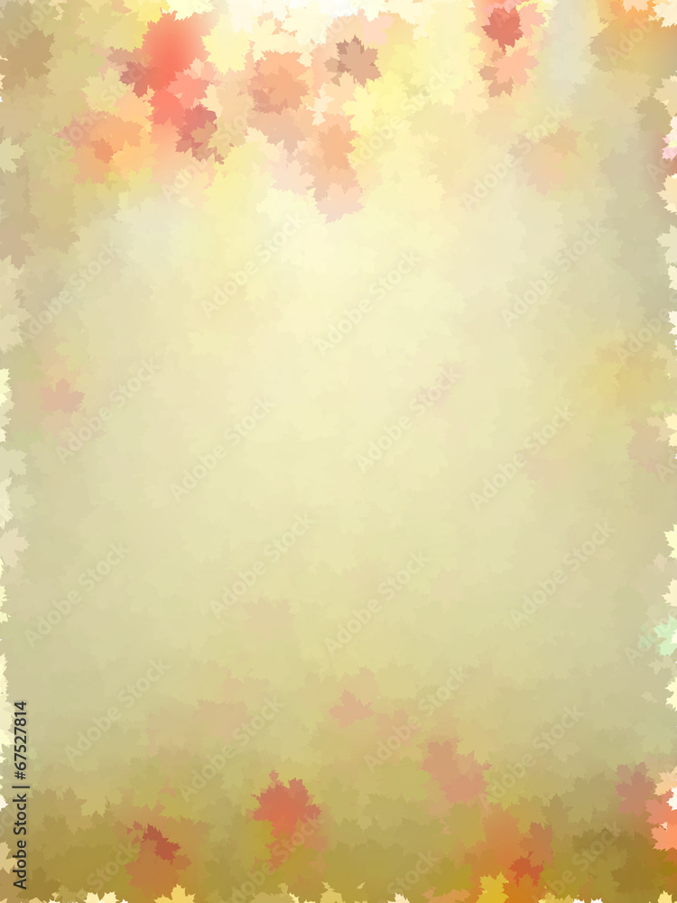Colorful autumn leaves template pattern. EPS 10 Colorful autumn leaves template pattern. EPS 10