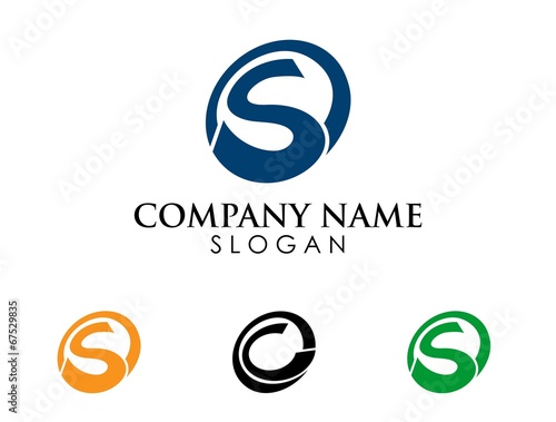 S circle font logo 2