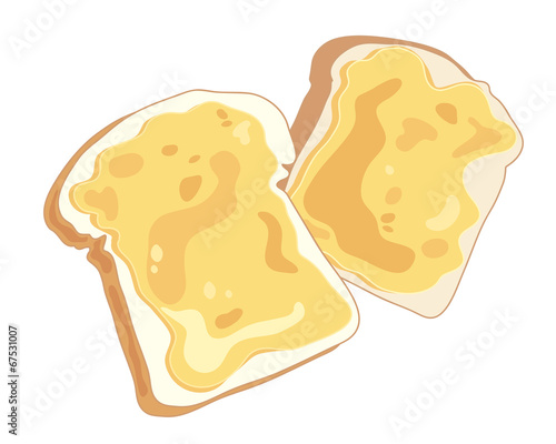 Foto cheese on toast